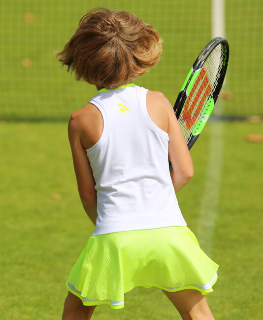 Wimbledon Tennis Outfit Girls Tennis Apparel by Zoe Alexander UK