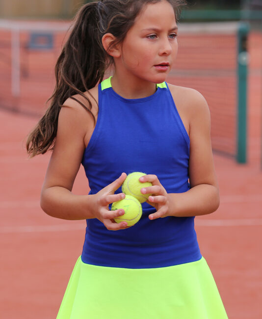 blue tennis dresses neon tennis clothes for girls