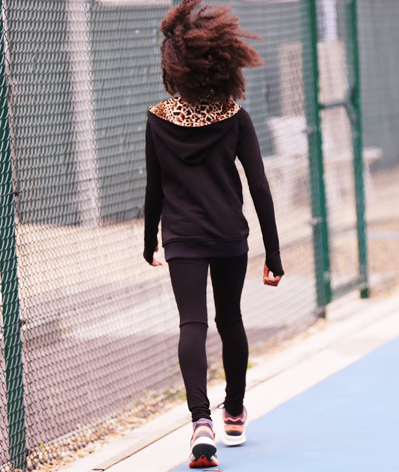 Hoodie On Club Hoodie Tennis Women Black