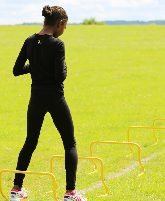 Girls Tennis Training Top Jessica Long Sleeve Tennis Top Zoe Alexander