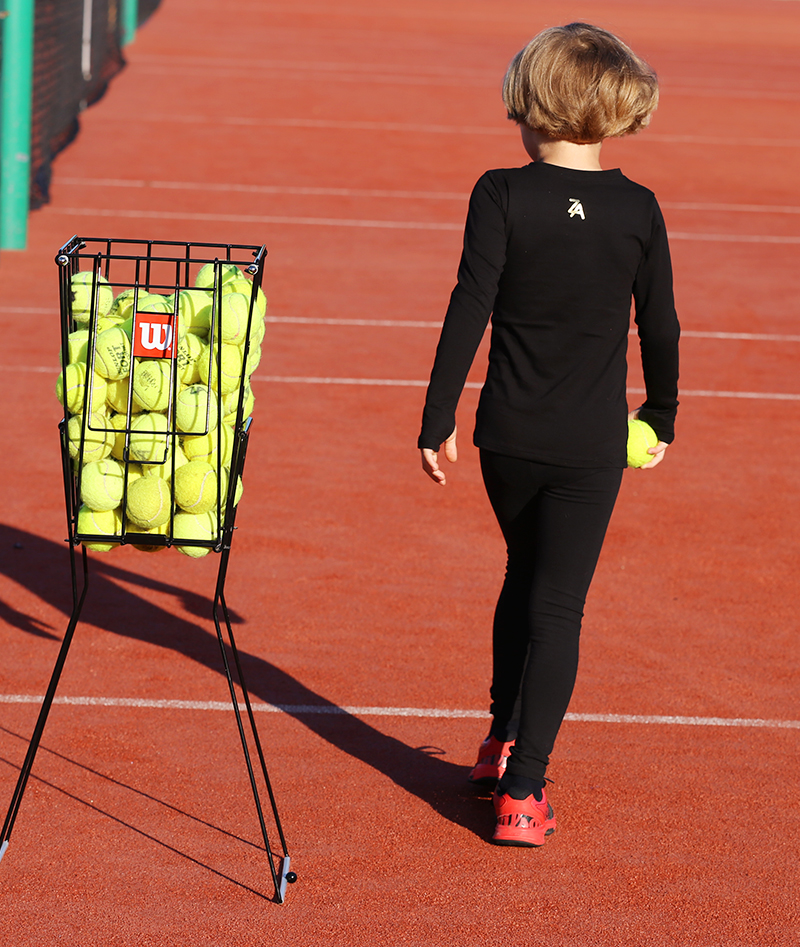 Girls Cotton Tennis Training Top Girls Tennis Apparel Zoe Alexander