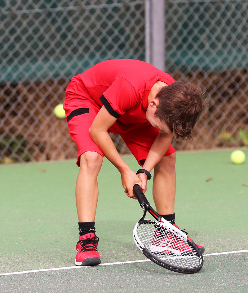 Red Pablo Boys Tennis Outfit Boys Tennis Apparel by Zoe Alexander