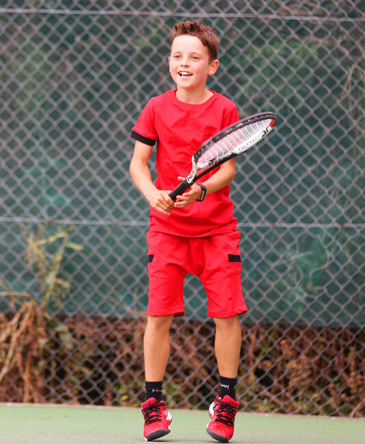 red tennis clothes for boys zoe alexander