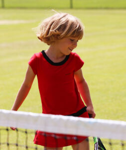 Red Tennis Dress Zoe Alexander