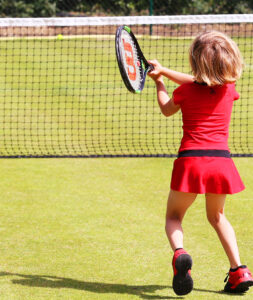 Tennis Dress Red Girl