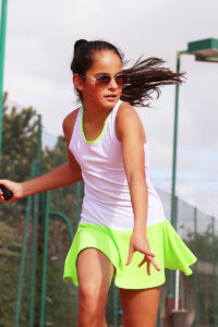 Jennifer Neon Tennis Dress