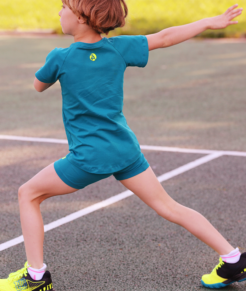 Girls Cotton Tennis Shorts Ball Pocket by Zoe Alexander UK