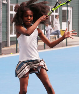 aztec designe reprint zoé alexander tennis dress for girls