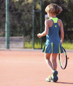 girls tennis dress teal green zoe alexander