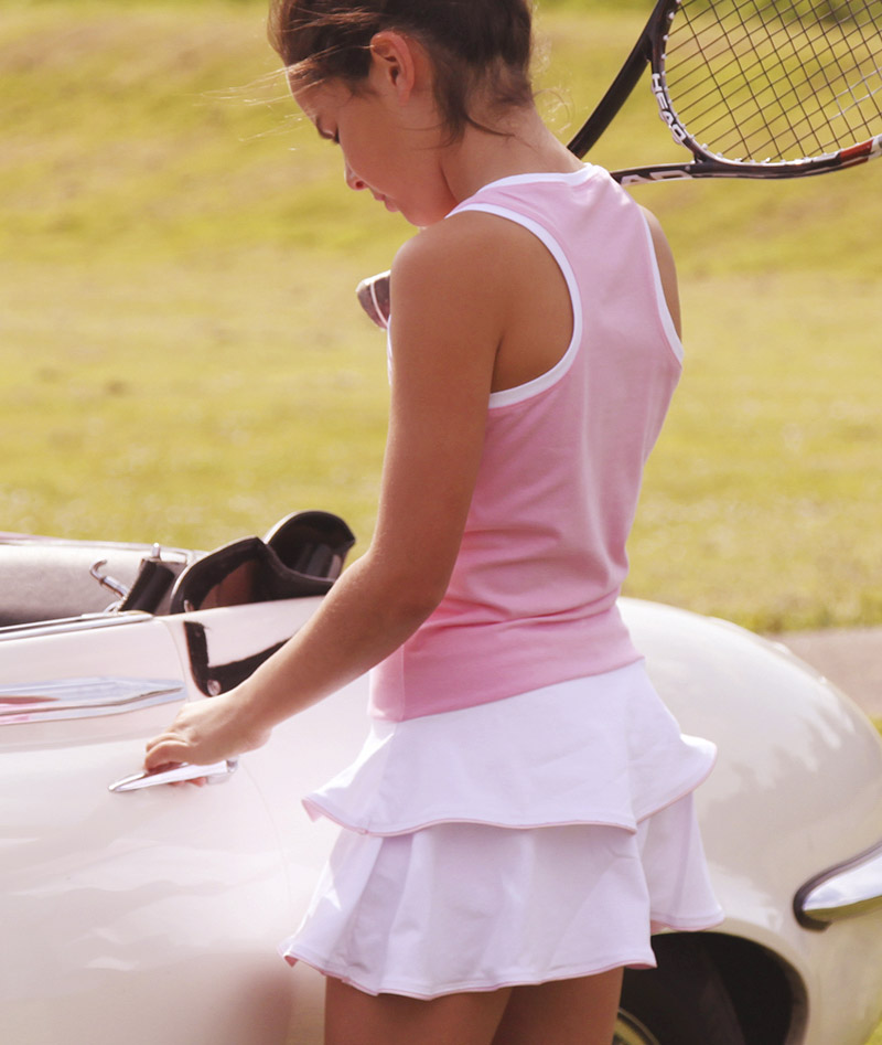 Henrietta Tennis Dress Girls Tennis Apparel by Zoe Alexander UK