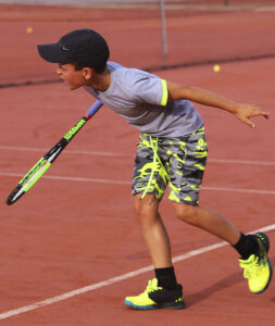 neon camo boys tennis kit zoe alexander junior tennis apparel