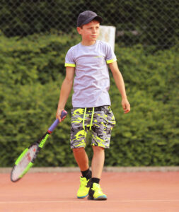 boys tennis outfit neon camo zoe alexander uk