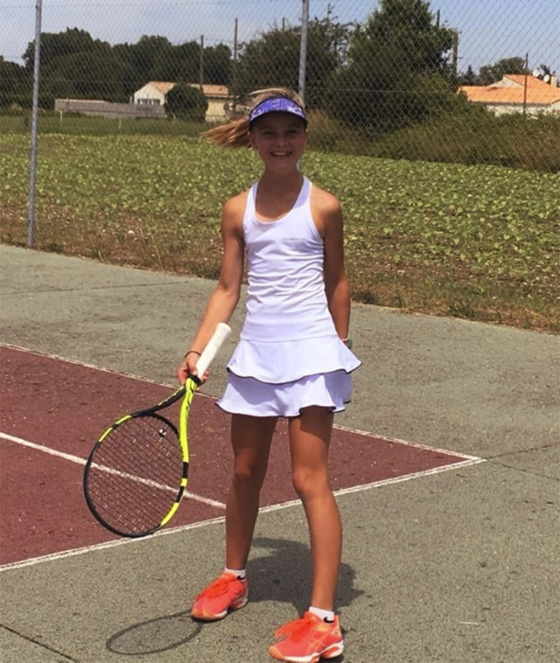 Johanna Tennis Dress Girls Tennis Clothing From Zoe Alexander Uk