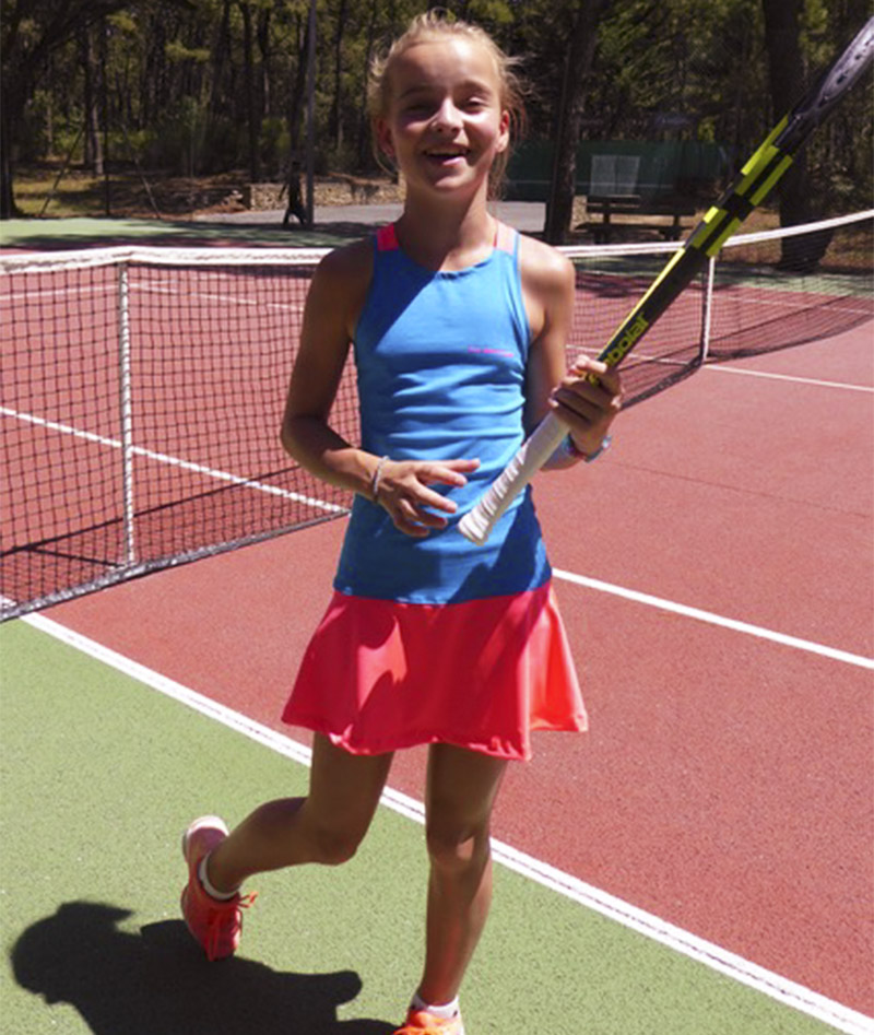 Girls Tennis Dress Racerback Gigina Zoe Alexander UK