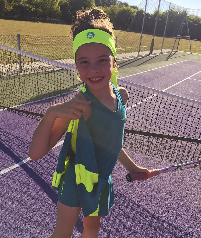 personalised name customise tennis outfits Zoe Alexander uk za
