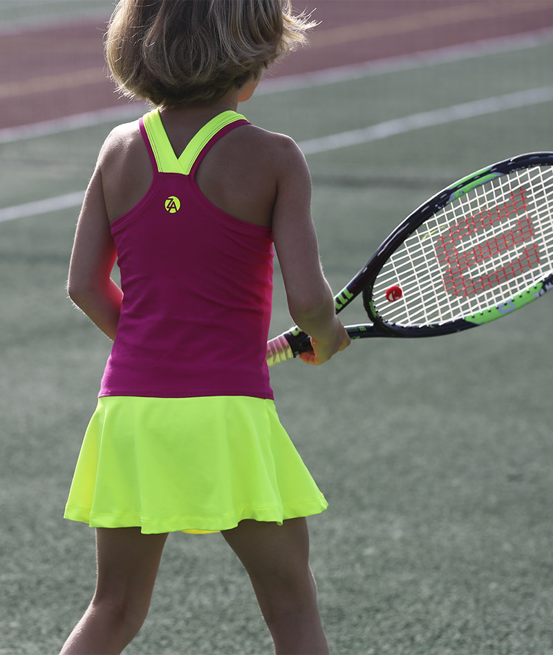 Girls Tennis Dress Racerback Jessica Zoe Alexander UK