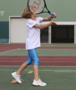 girls tennis cropped metallic leggings zoe alexander uk