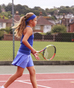 blue tennis dress girls cheryl zoe alexander uk