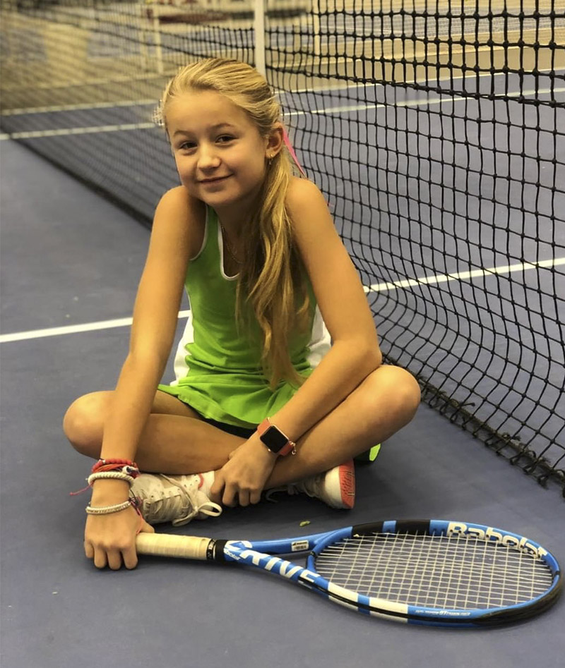 Girls Tennis Outfit Kaia Girls Tennis Apparel by Zoe Alexander UK