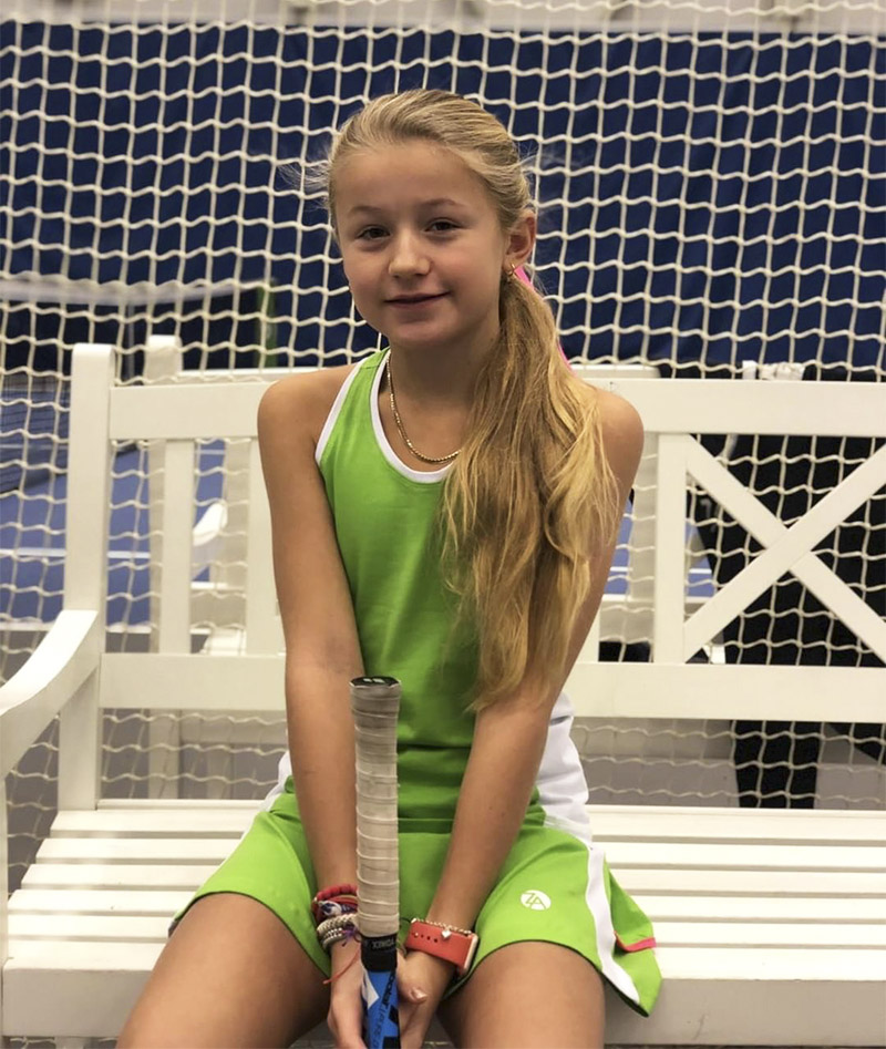 Girls Tennis Outfit Kaia Girls Tennis Apparel by Zoe Alexander UK
