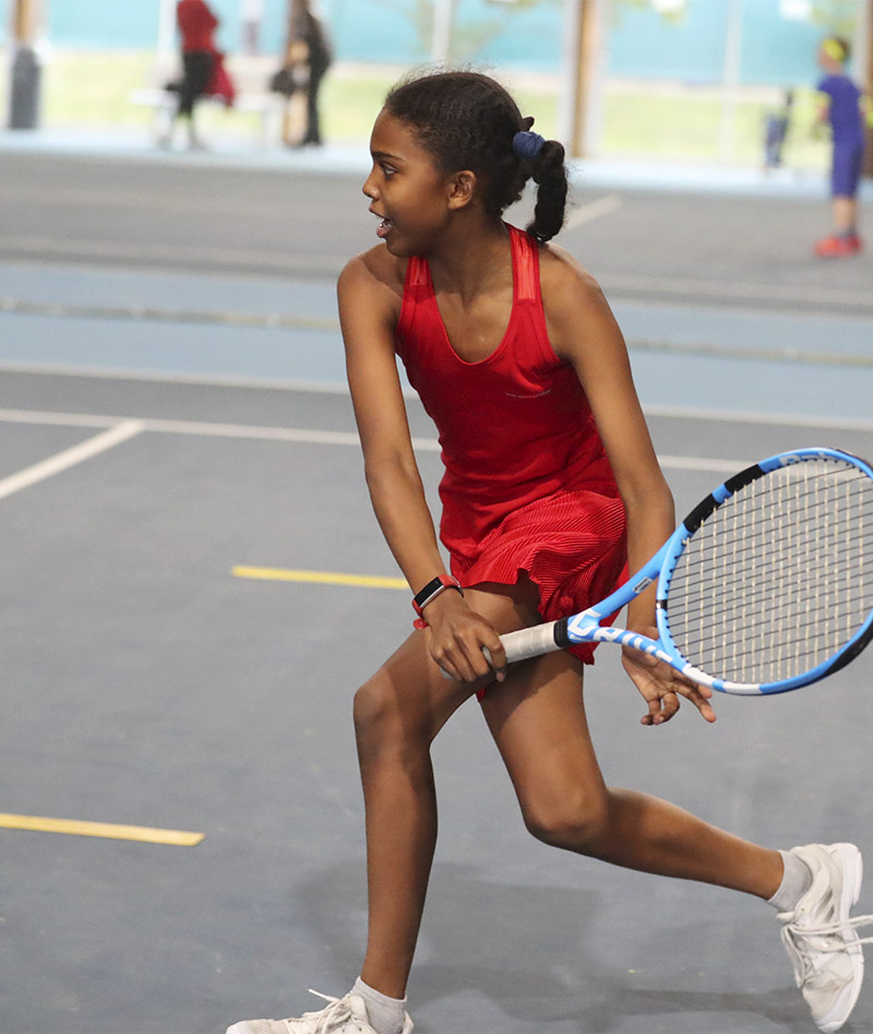 Girls Red Tennis Dress Strawberry | Stunning Racer Back Zoe Alexander