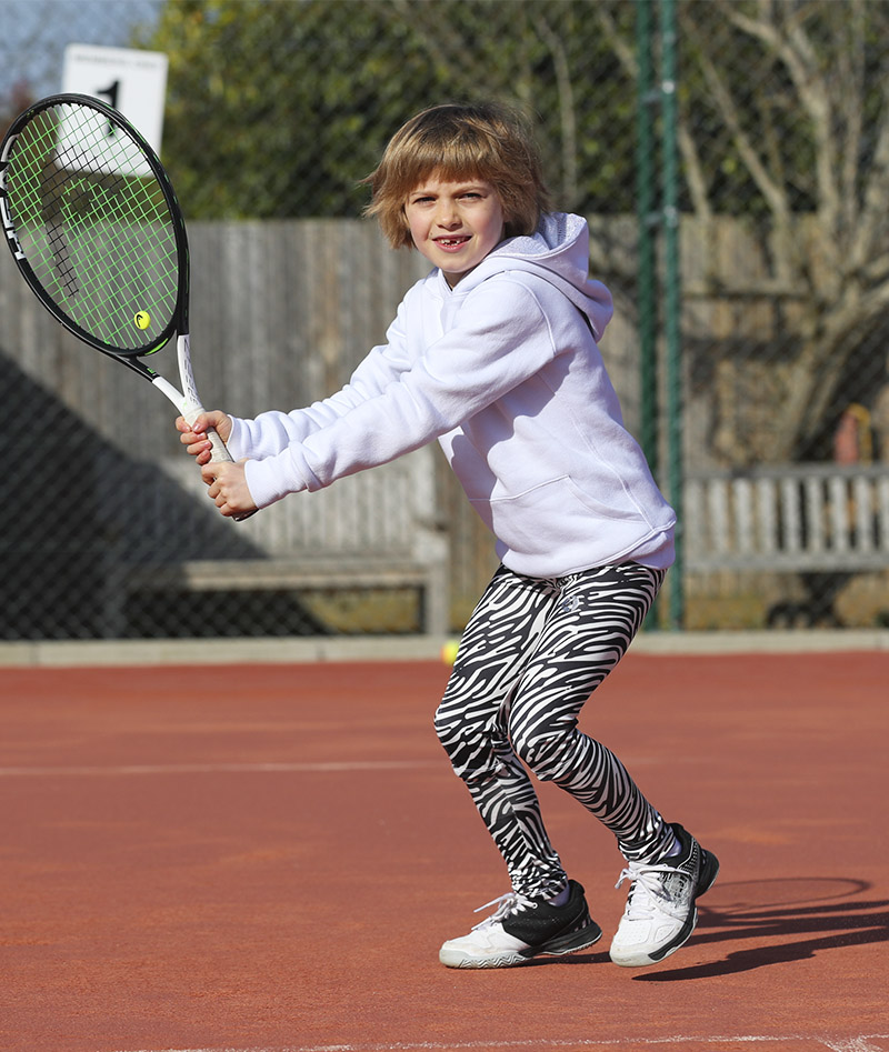 Girls Tennis Hoodie Long Sleeve Junior Tennis Apparel Zoe Alexander