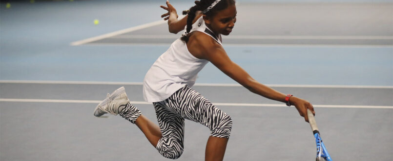 zebra capri pants cropped leggings girls tennis Zoe Alexander UK