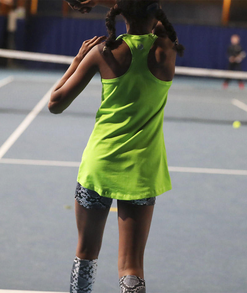 Girls Tennis Shorts Snakeskin Black by Zoe Alexander UK