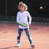 girls white tennis tops long sleeve Zoe Alexander