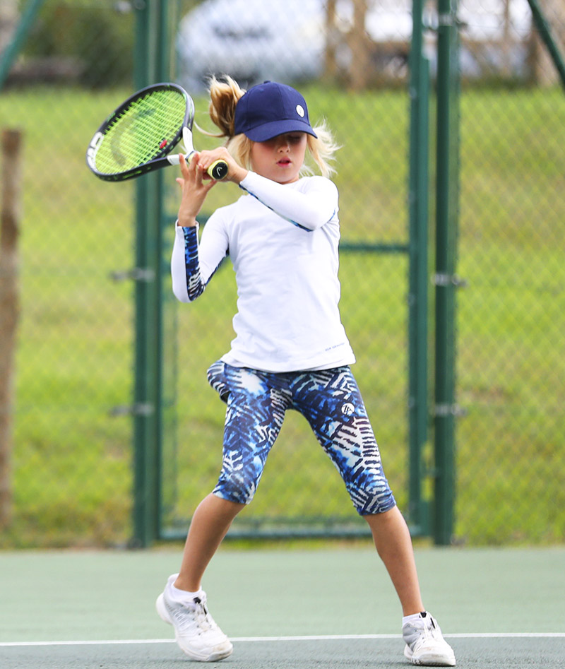 tennis capris with ball pocket