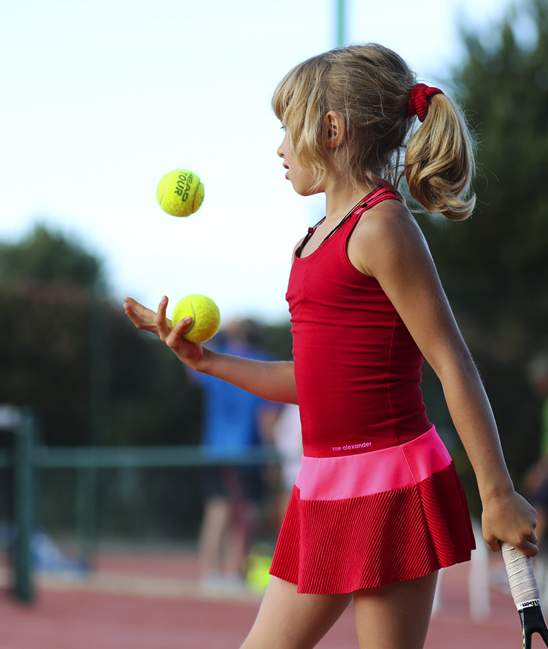 Girls Tennis Dress Belinda Junior Racerback Tennis Zoe Alexander UK