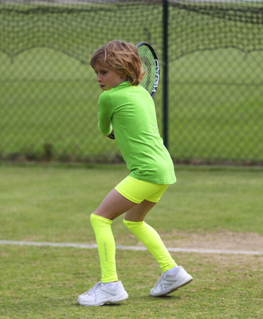 green rebecca girls tennis training top long sleeve zoe alexander uk