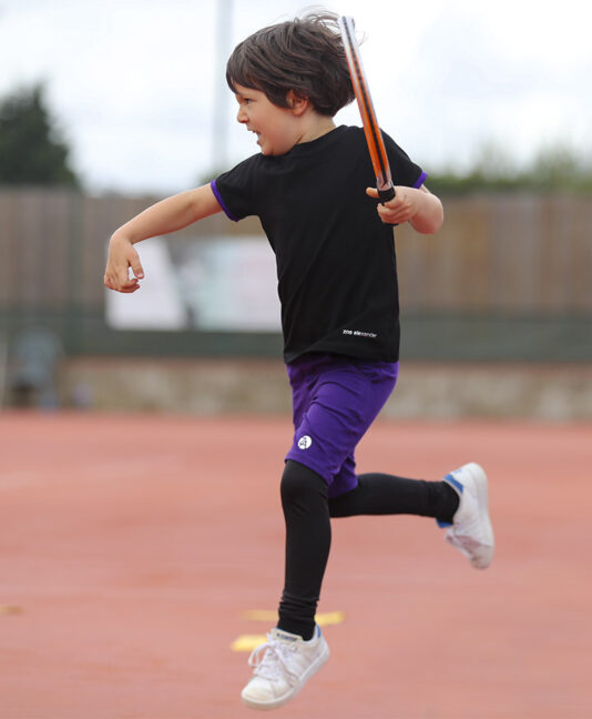 boys tennis outfit rafael black purple violet zoe alexander uk