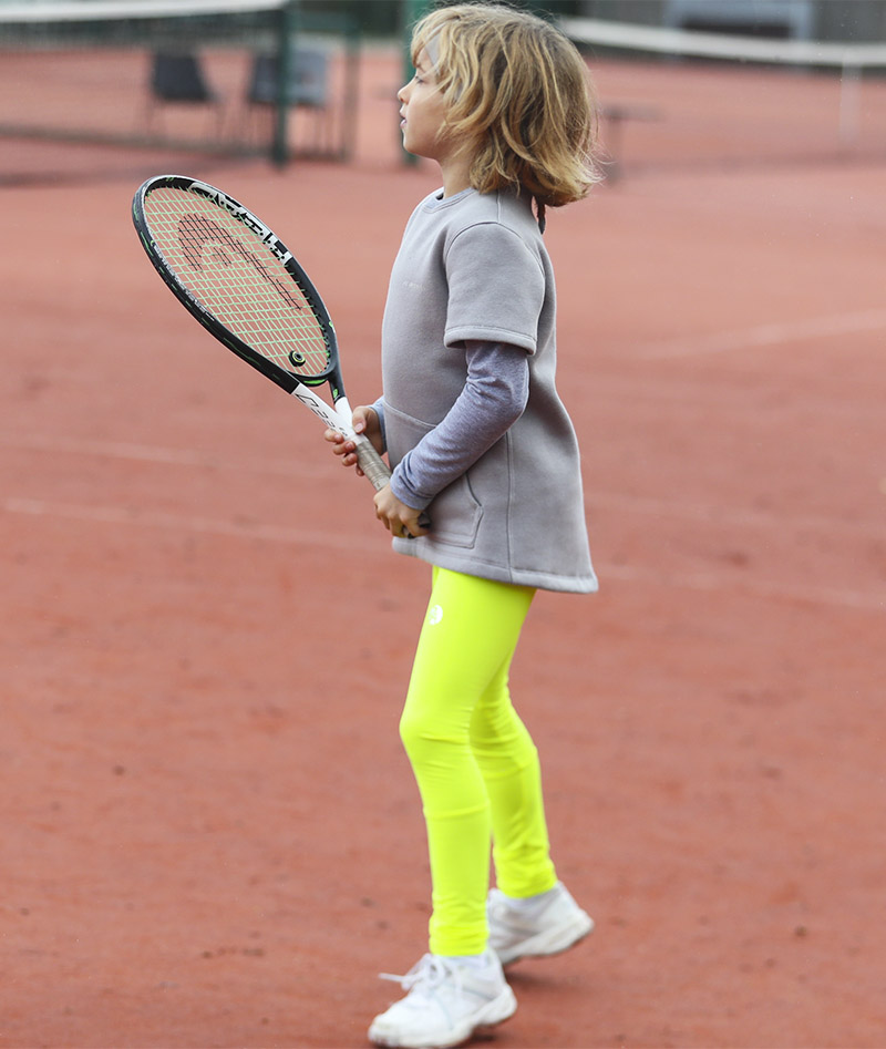 girls tennis polar fleece Zoe Alexander long sleeve training tops