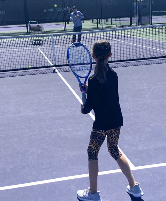 leopard animal print tennis capri pants cropped leggings for girls Zoe Alexander