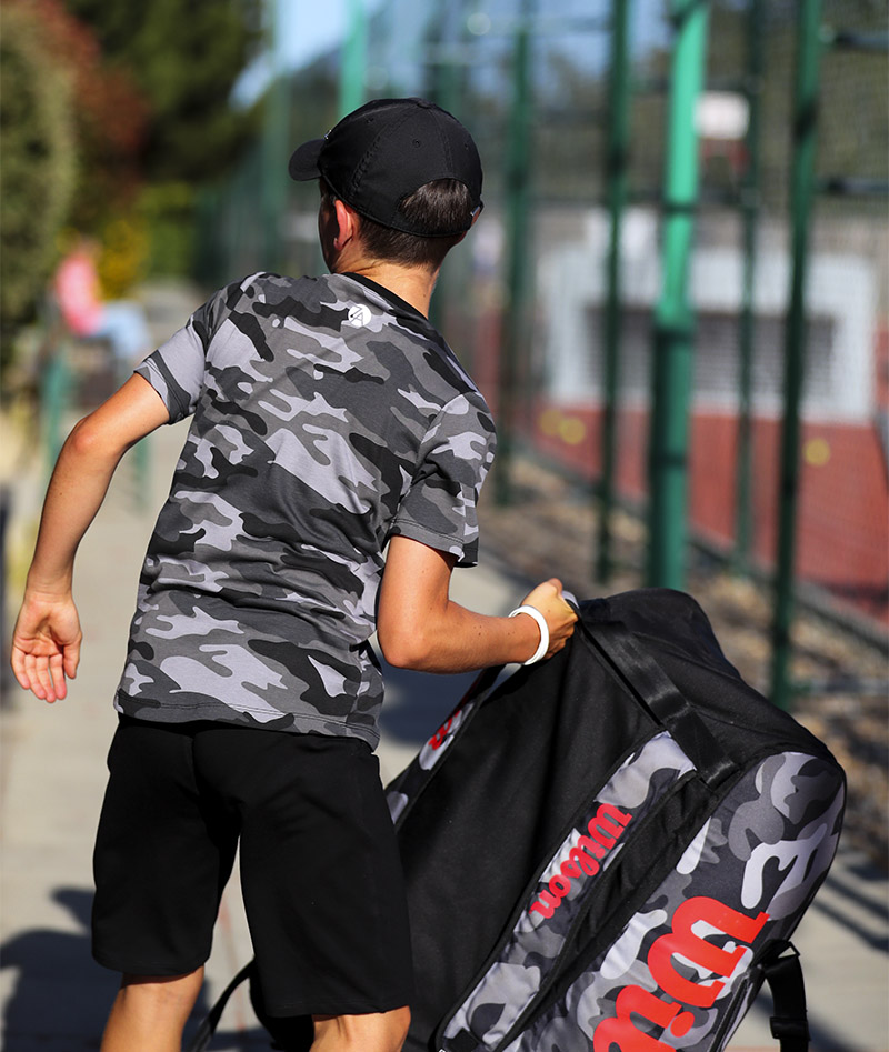 fabio camouflage boys tennis outfit zoe alexander uk