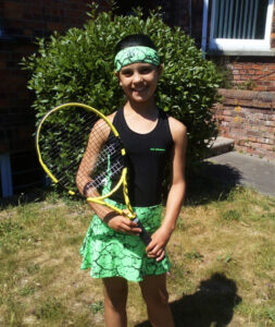 olivia green girls tennis outfit zoe alexander uk
