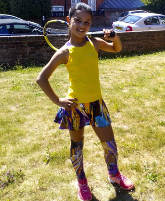 viviana yellow racerback tennis dress zoe alexander uk
