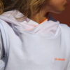 white sleeveless girls tennis hoodie tropicana zoe alexander uk