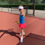 persephone in zoe alexander girls tennis dress