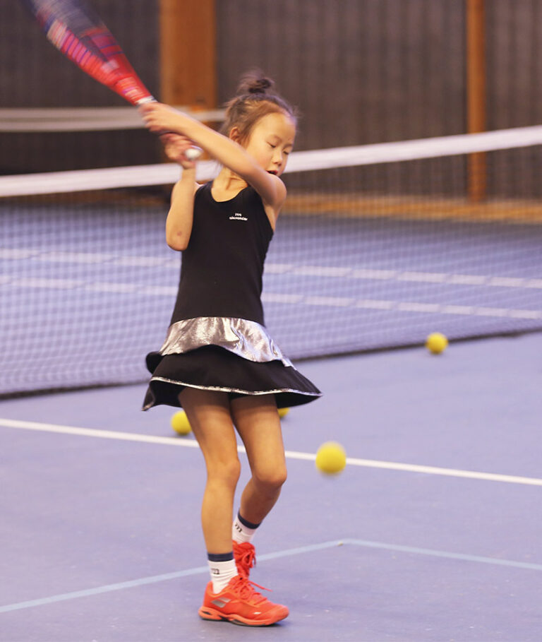 Girls Black Tennis Dress by Swoon main image 1