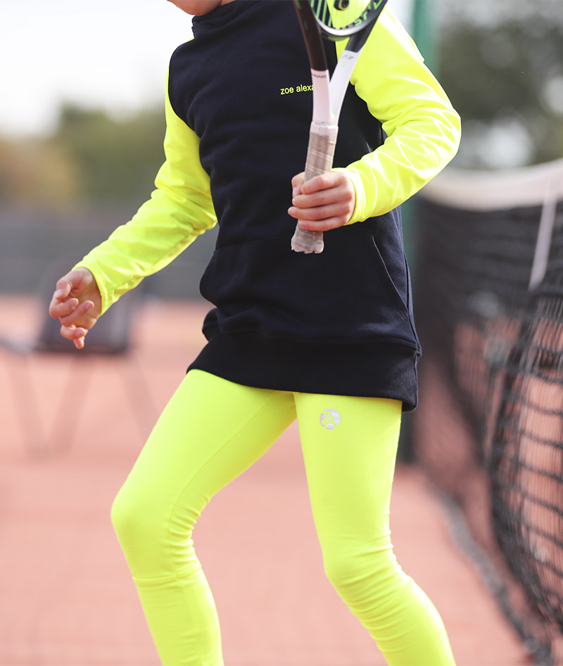 Girls Tennis Long Leggings Performance - Zoe Alexander