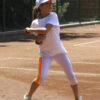 tropicana white girls tennis capri leggings with ball pocket by zoe alexander