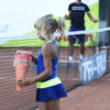 dayana blue neon yellow girls tennis dress