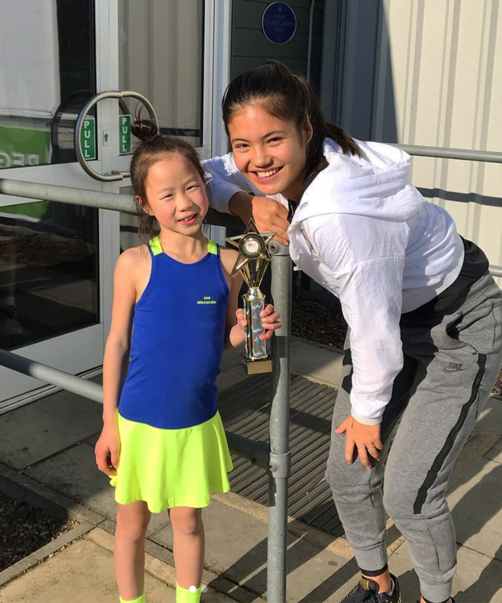 Neon Tennis Dress Daria Racer Back Zoe Alexander