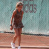 jaguar animal print girls tennis dress