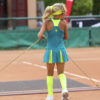petra green girls tennis dress