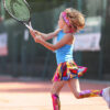 aqua simona print girls tennis dress