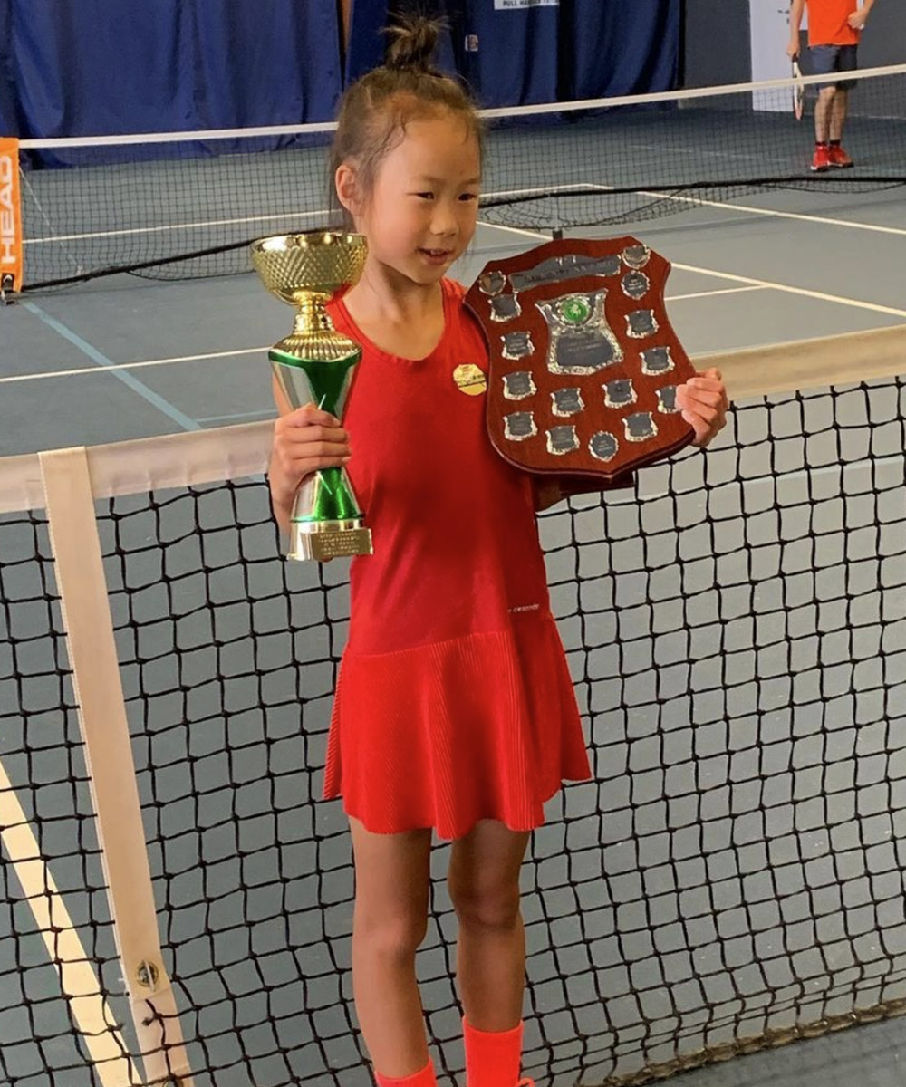 Girls Red Tennis Dress Strawberry - Zoe Alexander