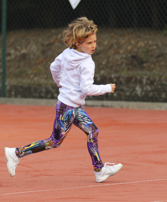Girls Tennis Long Leggings Performance - Zoe Alexander